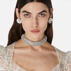 Alessandra Rich Crystal Necklace